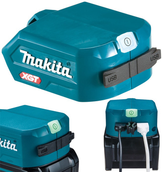 ADAPTER XGT 40V Z WYJŚCIEM USBx2 ADP001 MAKITA