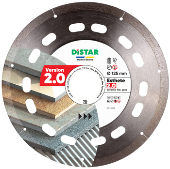 Tarcza diamentowa tnąca 125mm Esthete 2.0 DISTAR