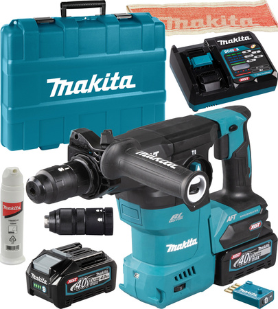 Młotowiertarka z podkuwaniem 40V SDS-Plus XGT HR009GM203 Makita