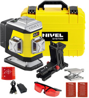 Laser krzyżowy 3D czerwony CL3R NIVEL SYSTEM