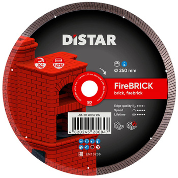 Tarcza diamentowa segmentowa do cięcia 200x25,4mm FireBrick DISTAR