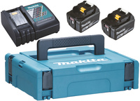 Zestaw zasilający 18V 2 akumulatory BL1850B + ładowarka DC18RC Makita