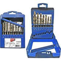 WIERTŁA DO METALU HSS-COBALT 19szt P-61818 MAKITA